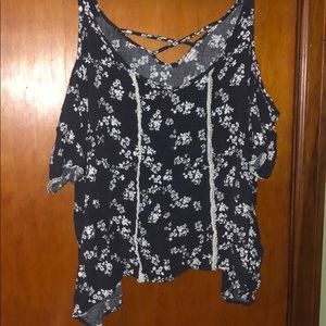 Eyeshadow Cold Shoulder Top